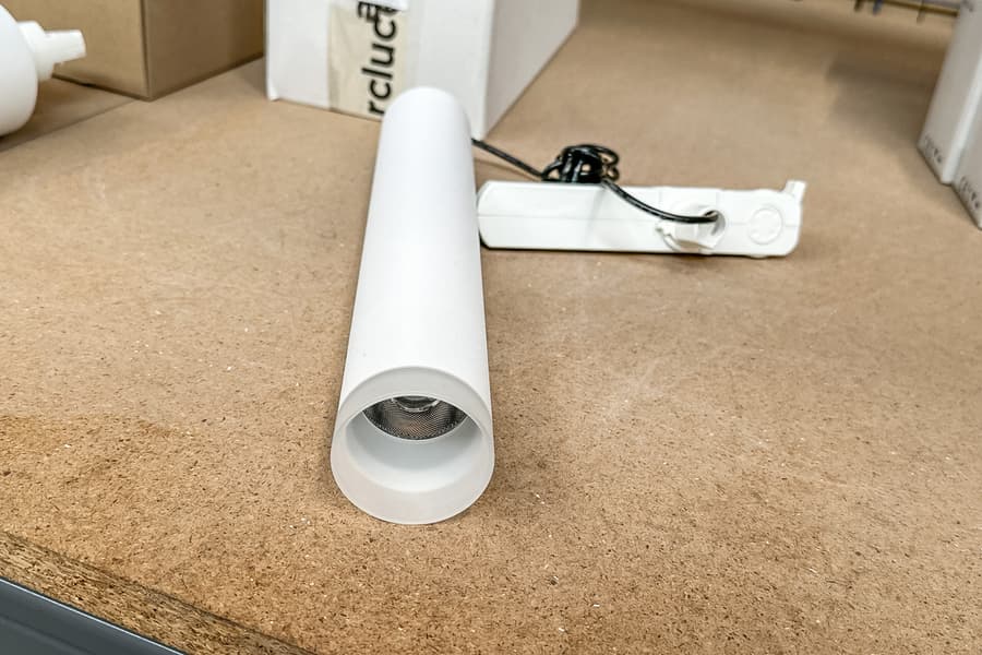 LED Leuchte Arcluce für Schienensystem STILO50 BIN 8W SCHERMO OPALE